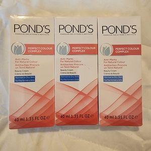 Lot of 3 Pond's beauty cream 1.3 oz